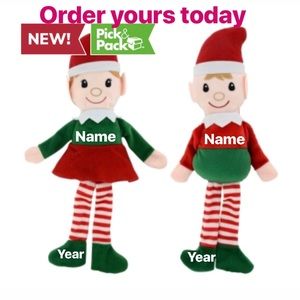 Elf with name on it